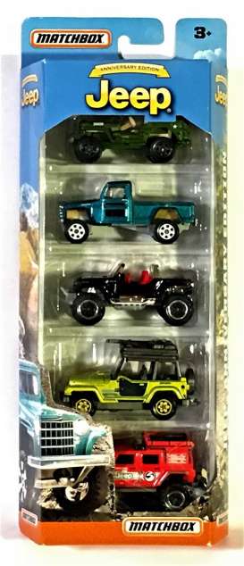 Jeep - various - 1:64 - Matchbox - DRC45 - matDRC45 | Tom's Modelauto's Jeep - various - 1:64 - Matchbox - DRC45 - matDRC45 | Tom's Modelauto's