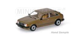 Opel  - Kadett D  1980 brown - 1:18 - Minichamps - 155048100 - mc155048100 | Toms Modelautos