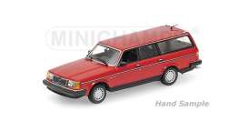 Volvo  - 240 GL  1986 red - 1:18 - Minichamps - 155171411 - mc155171411 | Toms Modelautos