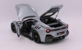 Ferrari  - 2015 grey - 1:18 - BBR - BBR182104 | Toms Modelautos