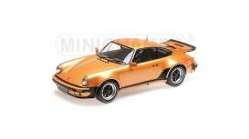 Porsche  - 911 Turbo 1977 orange metallic - 1:12 - Minichamps - 125066110 - mc125066110 | Toms Modelautos