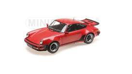 Porsche  - 911 Turbo 1977 strawberry red - 1:12 - Minichamps - 125066115 - mc125066115 | Toms Modelautos