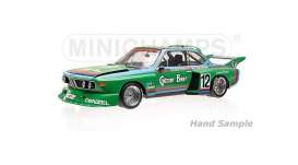 BMW  - 3.5 CSL 1976 green/blue/red - 1:12 - Minichamps - 125762712 - mc125762712 | Toms Modelautos