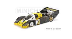 Porsche  - 956K 1984 black/yellow - 1:12 - Minichamps - 125846612 - mc125846612 | Toms Modelautos
