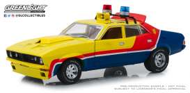 Ford - XB Falcon V8 Interceptor 1973 yellow/blue/red - 1:18 - GreenLight - 18012 - gl18012 | Tom's Modelauto's Ford - XB Falcon V8 Interceptor 1973 yellow/blue/red - 1:18 - GreenLight - 18012 - gl18012 | Tom's Modelauto's