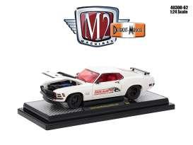 Ford - Mustang Boss 429 1970 white/red - 1:24 - M2 Machines - 40300-62A - M2-40300-62A | Tom's Modelauto's Ford - Mustang Boss 429 1970 white/red - 1:24 - M2 Machines - 40300-62A - M2-40300-62A | Tom's Modelauto's