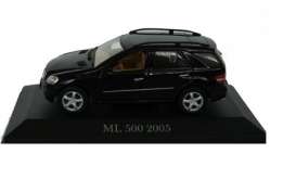 Mercedes Benz  - ML500 2005 black - 1:43 - Magazine Models - MBml500 - magMBml500 | Toms Modelautos