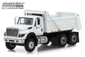 International - WorkStar Construction Truck 2018 white - 1:64 - GreenLight - gl45040A | Tom's Modelauto's International - WorkStar Construction Truck 2018 white - 1:64 - GreenLight - gl45040A | Tom's Modelauto's