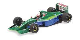 Jordan Ford - 191 1991 green/blue - 1:43 - Minichamps - 410910033 - mc410910033 | Toms Modelautos