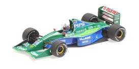 Jordan Ford - 191 1991 blue/green - 1:43 - Minichamps - mc410910332 | Tom's Modelauto's Jordan Ford - 191 1991 blue/green - 1:43 - Minichamps - mc410910332 | Tom's Modelauto's