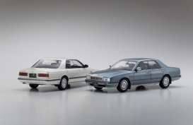 Nissan - Cedric Cima light blue - 1:18 - Kyosho - kyoKSR18026BLb | Tom's Modelauto's Nissan - Cedric Cima light blue - 1:18 - Kyosho - kyoKSR18026BLb | Tom's Modelauto's