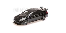 BMW  - M4 GTS 2016 black/grey wheels - 1:43 - Minichamps - 410025227 - mc410025227 | Toms Modelautos