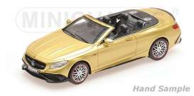 Brabus Mercedes Benz - 2016 gold - 1:43 - Minichamps - 437034234 - mc437034234 | Toms Modelautos