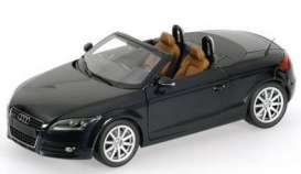 Audi  - TT 2006 metallic black - 1:18 - Minichamps - 100015030 - mc100015030 | Toms Modelautos