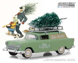 Chevrolet - Sedan Delivery 1955 green - 1:64 - GreenLight - 37150B - gl37150B | Tom's Modelauto's Chevrolet - Sedan Delivery 1955 green - 1:64 - GreenLight - 37150B - gl37150B | Tom's Modelauto's