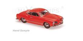 Volkswagen  - Karmann GHIA Coupé 1955 red - 1:43 - Maxichamps - 940051020 - mc940051020 | Toms Modelautos