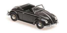 Volkswagen  - Hebmuller Cabriolet 1950 black - 1:43 - Maxichamps - 940052130 - mc940052130 | Toms Modelautos