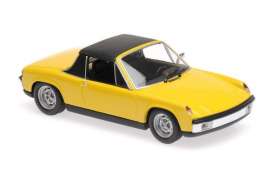 Volkswagen Porsche - 914/4 1972 yellow - 1:43 - Maxichamps - 940065661 - mc940065661 | Toms Modelautos