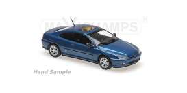 Peugeot  - 406 Coupé blue metallic - 1:43 - Maxichamps - 940112620 - mc940112620 | Toms Modelautos