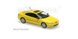 Peugeot  - 406 CoupÃ© yellow - 1:43 - Maxichamps - 940112621 - mc940112621 | Toms Modelautos