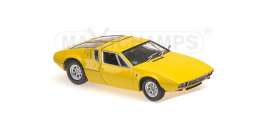 De Tomaso  - Mangusta 1967 yellow - 1:43 - Maxichamps - 940127120 - mc940127120 | Toms Modelautos