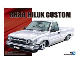 Toyota  - RN80 Hilux Custom 1995  - 1:24 - Aoshima - 05949 - abk05949 | Toms Modelautos