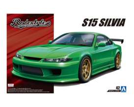 Nissan  - Silvia S15 *Rodextyle* 1999  - 1:24 - Aoshima - 06148 - abk06148 | Toms Modelautos