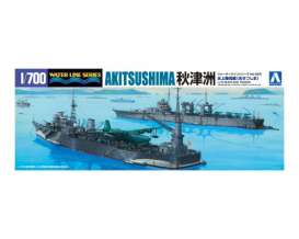 Boats  - I.J.N. Seaplane Tender Akitsum  - 1:700 - Aoshima - 05178 - abk05178 | Toms Modelautos