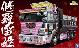 Hino  - Dump Truck  - 1:32 - Aoshima - 155816 - abk155816 | Toms Modelautos