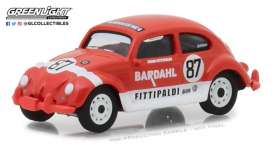 Volkswagen  - Beetle #87 *Bardahl* 1967 red/white - 1:64 - GreenLight - 29988 - gl29988 | Toms Modelautos