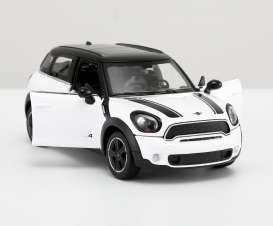 Mini - Cooper S Countryman white - 1:24 - Rastar - rastar56400w | Tom's Modelauto's Mini - Cooper S Countryman white - 1:24 - Rastar - rastar56400w | Tom's Modelauto's