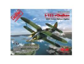 Planes - I-153 WWII Soviet Fighter - 1:32 - ICM - icm32010 | Tom's Modelauto's Planes - I-153 WWII Soviet Fighter - 1:32 - ICM - icm32010 | Tom's Modelauto's