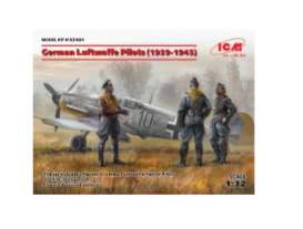 Figures diorama - German Luftwaffe Pilots 1939  - 1:32 - ICM - icm32101 | Toms Modelautos