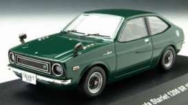 Toyota  - Starlet 1200SR 1973 dark green - 1:43 - IXO Models - KB1054 - ixKB1054 | Toms Modelautos
