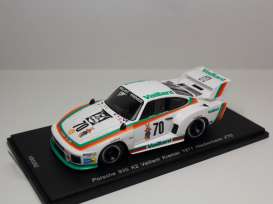 Porsche - 935 K2 1977 white/green/orange - 1:43 - Spark - KBS052 - spaS052 | Tom's Modelauto's Porsche - 935 K2 1977 white/green/orange - 1:43 - Spark - KBS052 - spaS052 | Tom's Modelauto's