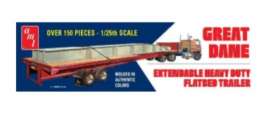 Great Dane  - Extendable Flatbed  - 1:25 - AMT - s1111 - amts1111 | Toms Modelautos