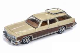 Buick  - Estate Wagon 1975 sand beige - 1:64 - Auto World - SP013A - AWSP013A | Toms Modelautos