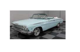 Chevrolet  - Impala Convertible 1962 turquoise - 1:64 - Auto World - SP014B - AWSP014B | Toms Modelautos