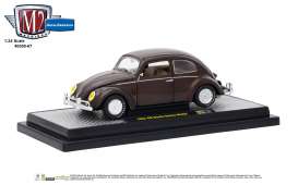 Volkswagen - Beetle DeLuxe 1952 pearl brown - 1:24 - M2 Machines - M2-40300-67B | Tom's Modelauto's Volkswagen - Beetle DeLuxe 1952 pearl brown - 1:24 - M2 Machines - M2-40300-67B | Tom's Modelauto's