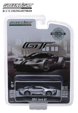 Ford  - GT 2017 silver - 1:64 - GreenLight - 29992 - gl29992 | Toms Modelautos