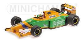 Benetton Ford - B192 1992 green/yellow - 1:18 - Minichamps - 110920020 - mc110920020 | Toms Modelautos