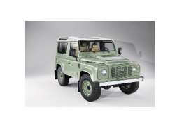 Land Rover - Defender green - 1:18 - Kyosho - kyo8901GGR | Tom's Modelauto's Land Rover - Defender green - 1:18 - Kyosho - kyo8901GGR | Tom's Modelauto's