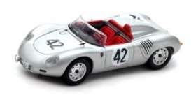 Porsche  - 718 RS60 1960 white/red - 1:43 - Spark - 43SE60 - spa43SE60 | Toms Modelautos