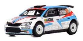 Skoda - Fabia R5 2018 red/white/blue - 1:43 - IXO Models - ixram664 | Tom's Modelauto's Skoda - Fabia R5 2018 red/white/blue - 1:43 - IXO Models - ixram664 | Tom's Modelauto's