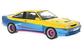 Opel  - Manta B 1991 yellow/blue - 1:18 - MCG - 18095 - MCG18095 | Toms Modelautos