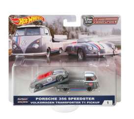 Volkswagen Porsche - T1 Transporter silver - 1:64 - Hotwheels - hwmvFLF61 | Tom's Modelauto's Volkswagen Porsche - T1 Transporter silver - 1:64 - Hotwheels - hwmvFLF61 | Tom's Modelauto's