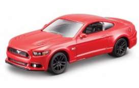 Ford  - Mustang GT 2015 red - 1:64 - Bburago - 59044r - bura59044r | Tom's Modelauto's