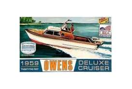 Boats  - Cruiser Boat 1959  - 1:25 - Lindberg - HL222 - lndsHL222 | Toms Modelautos