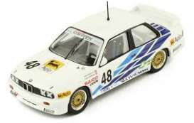 BMW  - M3 E30 1987  white - 1:43 - Ixo America - GTM130 - ixoGTM130 | Toms Modelautos