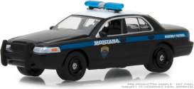 Ford - Crown 2001 black/blue - 1:64 - GreenLight - 42860D - gl42860D | Tom's Modelauto's Ford - Crown 2001 black/blue - 1:64 - GreenLight - 42860D - gl42860D | Tom's Modelauto's